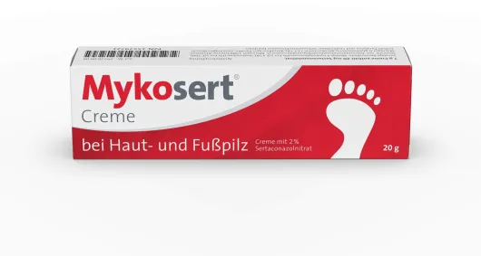 Mykosert Creme bei Haut- und Fußpilz