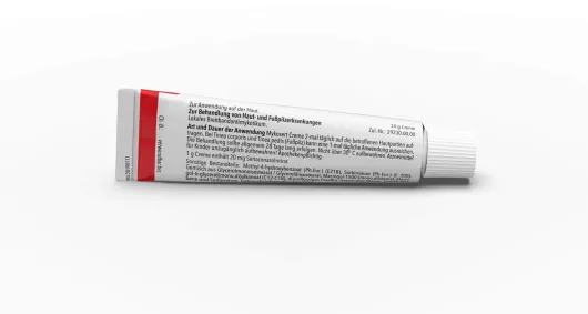 Mykosert Creme bei Haut- und Fußpilz