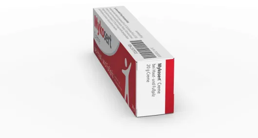 Mykosert Creme bei Haut- und Fußpilz