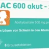 Nac 600 Akut 1a Pharma 6 Brausetabletten