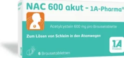 Nac 600 Akut 1a Pharma 6 Brausetabletten
