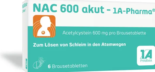 Nac 600 Akut 1a Pharma 6 Brausetabletten