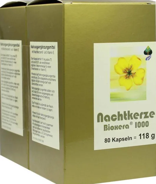 Nachtkerze Bioxera 1000 160 Kapseln
