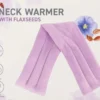 Nackenwärmer mit Leinsamen