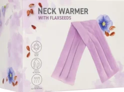 Nackenwärmer mit Leinsamen