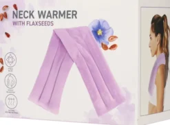 Nackenwärmer mit Leinsamen