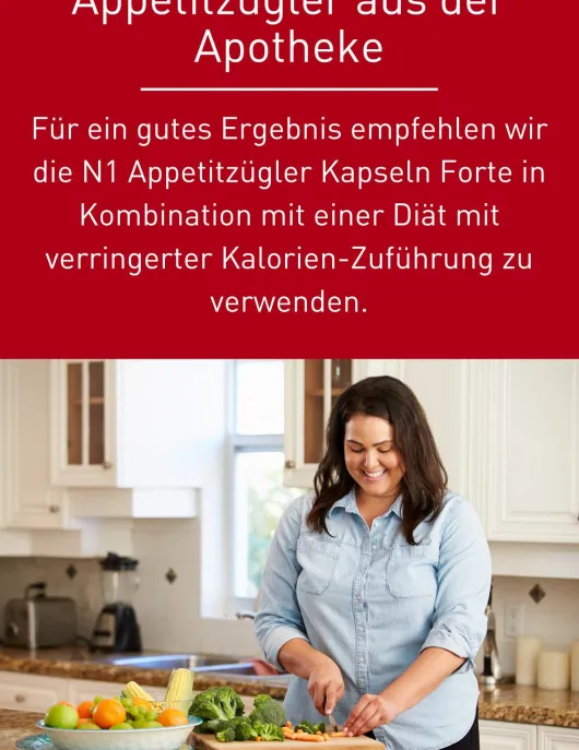 N1 Appetitzügler Kapseln Forte 42 Kapseln