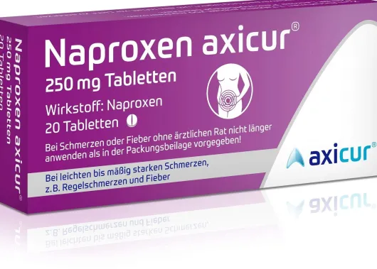 Naproxen axicur 250 mg 20 Tabletten