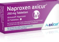 Naproxen Axicur 250 mg 10 Tabletten