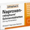 Naproxen-Ratiopharm Schmerztabletten 10 Filmtabletten