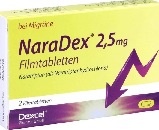 Naradex 2,5 mg Filmtabletten