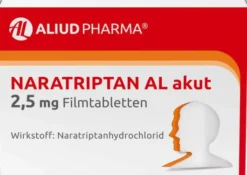 Naratriptan Al Akut 2,5 mg 2 Filmtabletten