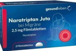 Naratriptan Juta bei Migräne 2,5 mg Filmtablett