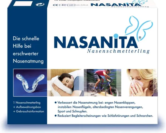 Nasanita Nasenschmetterling 1 Stück