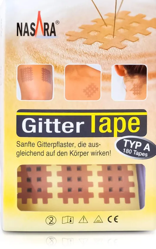 Nasara Gitter Tape Type A 22 X 27 mm 20 X 9 180 Pflaster