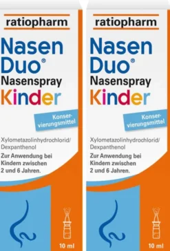Nasenduo Nasenspray Kinder 2 x 10 ml
