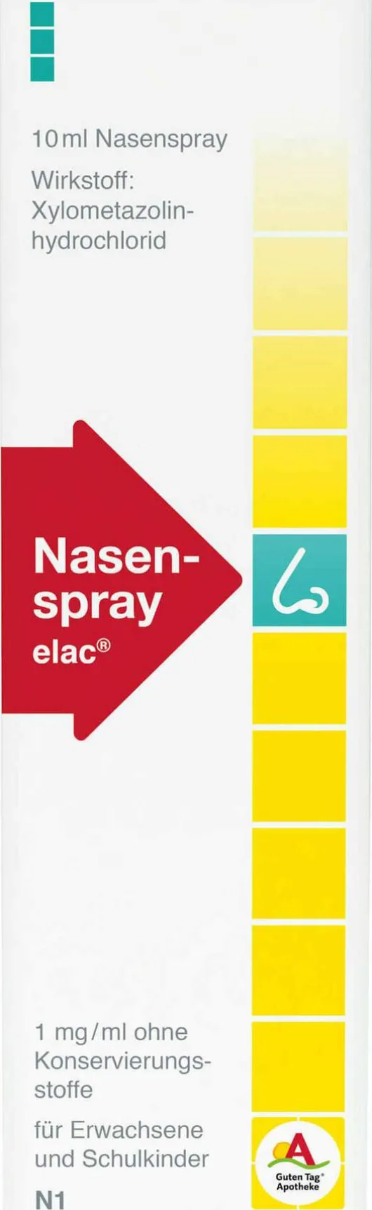 Nasenspray Elac 1 mg Pro ml Ohne Konservierungsstoffe 10 ml