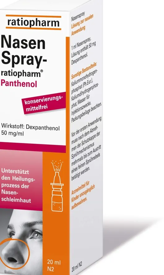 Nasenspray ratiopharm Panthenol 20 ml