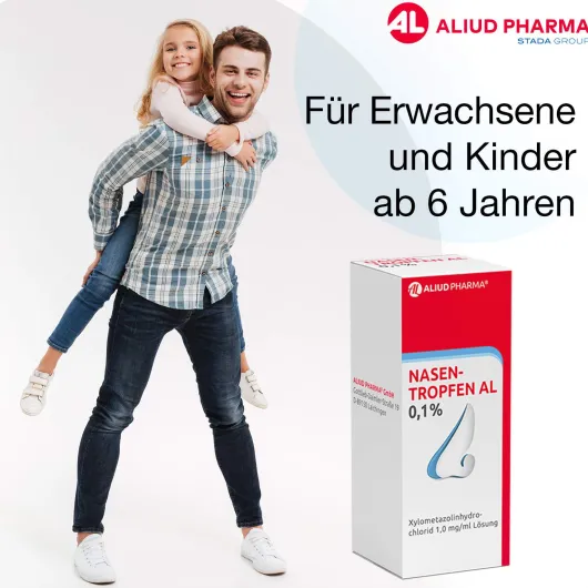Nasentropfen AL 0,1% 10 ml Erwachsene und Schulkinder