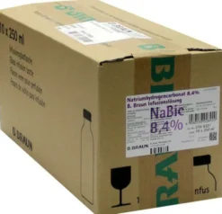 Natriumhydrogencarbonat B.Braun 8,4 % 10 X 250 ml Infusionslösung