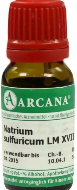Natrium Sulfuricum Lm 18 Dilution 10 ml