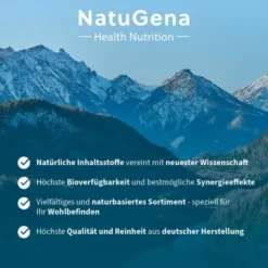 NatuGena Alpha - ketoglutarat - Komplex 120 Kapseln