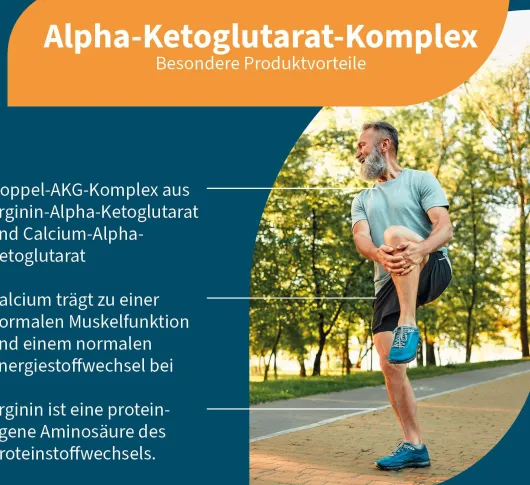 NatuGena Alpha - ketoglutarat - Komplex 120 Kapseln