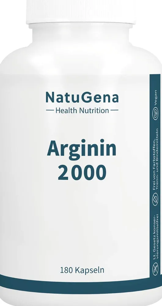 NatuGena Arginin 2000 180 Kapseln