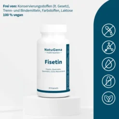 NatuGena Fisetin 90 Kapseln