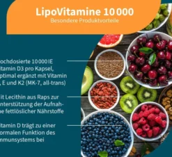 NatuGena LipoVitamine 10.000 120 Kapseln