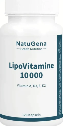 NatuGena LipoVitamine 10.000 120 Kapseln