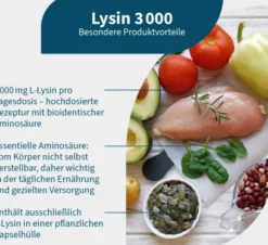 NatuGena Lysin 3000 240 Kapseln