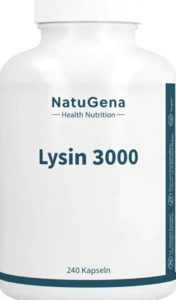 NatuGena Lysin 3000 240 Kapseln