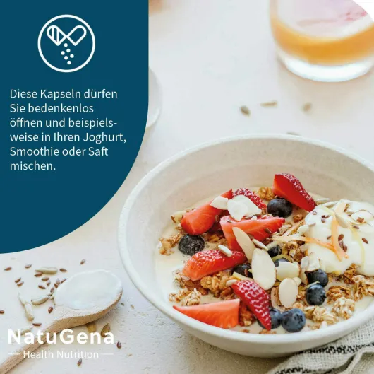 NatuGena Magnesium Malat & Glycinat 90 Kapseln