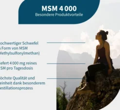 NatuGena MSM 4000 150 Kapseln