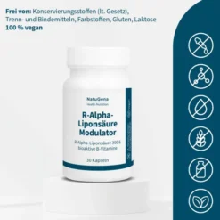 NatuGena R-Alpha-Liponsäure Modulator 30 Kapseln