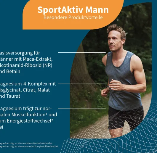 NatuGena SportAktiv Mann 60 Kapseln