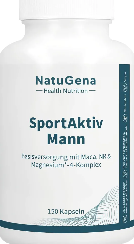 NatuGena SportAktiv Mann 60 Kapseln