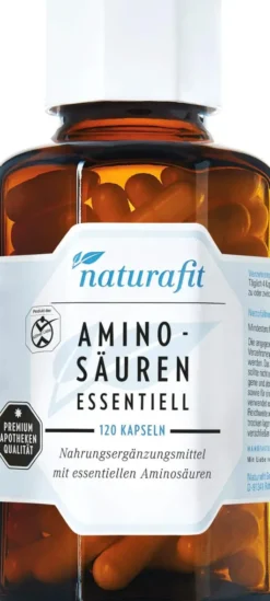 Naturafit Aminosäuren Essentiell Kapseln 120 Stk