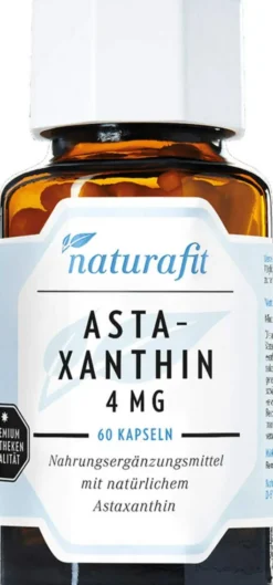 Naturafit Astaxanthin 4 mg 60 Kapseln