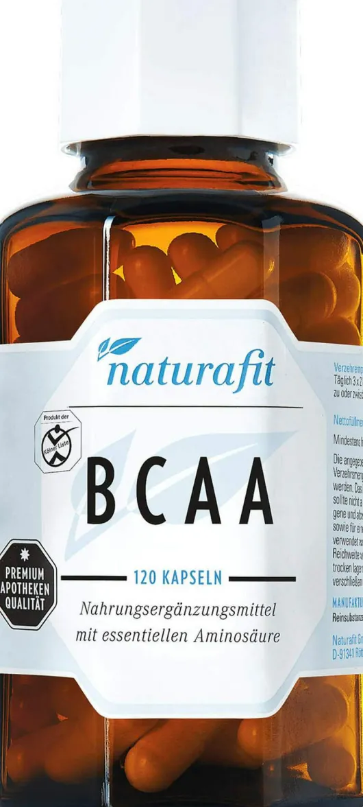 Naturafit Bcaa 120 Kapseln