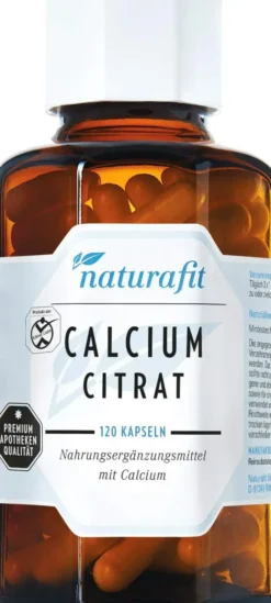 Naturafit Calcium Citrat Kapseln 120 Stk