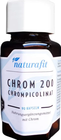Naturafit Chrom 200 Chrompicolinat Kapseln 90 Stk