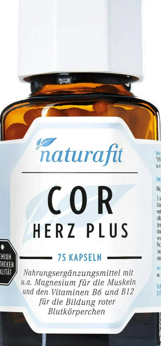 Naturafit Cor Herz Plus 75 Kapseln