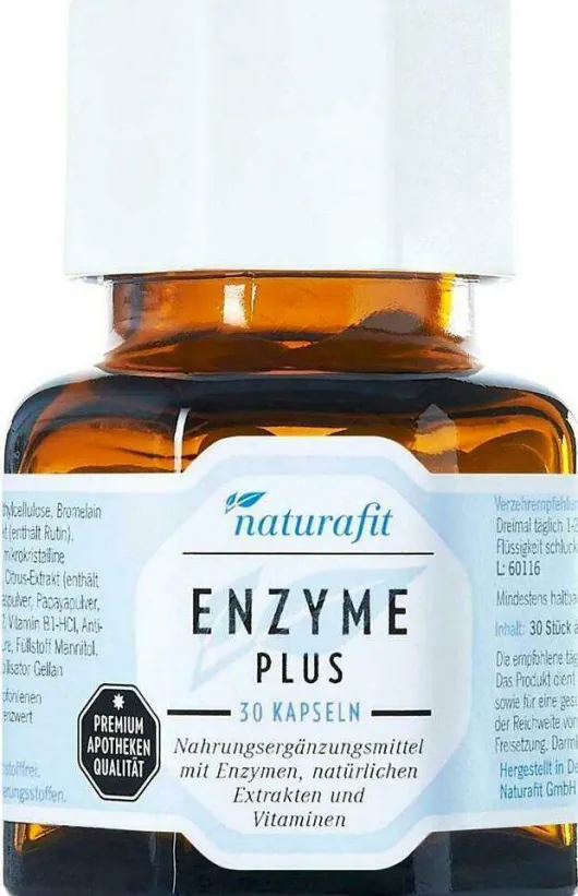 Naturafit Enzyme Plus 30 Kapseln