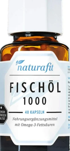 Naturafit Fischöl 1000 mg 40 Kapseln