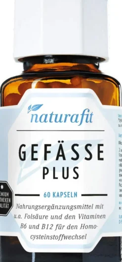 Naturafit Gefäße Plus 60 Kapseln