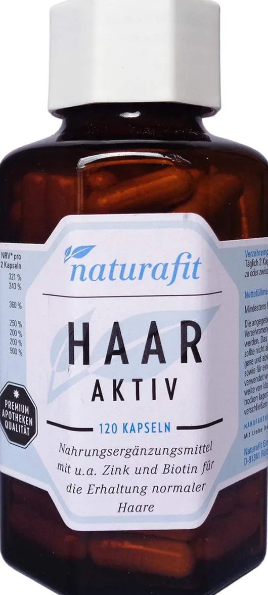 Naturafit Haar Aktiv 120 Kapseln