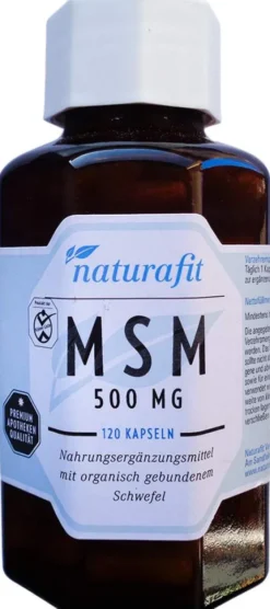 Naturafit Msm 500 mg 120 Kapseln