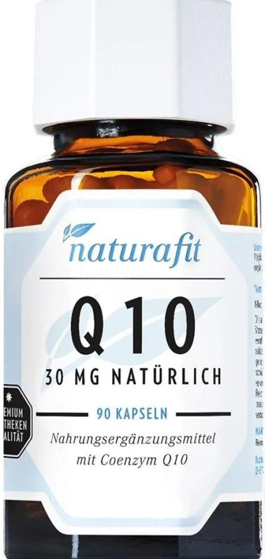 Naturafit Q10 30 mg 90 Kapseln